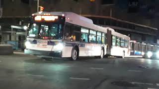 MTA Throwback B38 Bus 2013 New Flyer XD60 4755 Departs Flatbush Avenue Bus Stop [upl. by Hersh368]