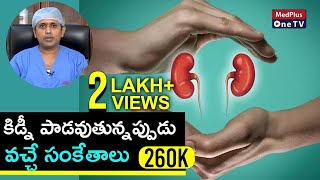 Kidney Disease Symptoms in Telugu  Causes of Kidney Disease  DrShiva Raju  MedPlus One TV [upl. by Nila]