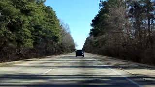 Interstate 30  Arkansas Exits 97 to 106 eastbound [upl. by Ekeiram]