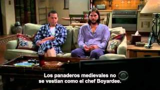 Two and a half men Alan descubre a Lyndsey Sub en español [upl. by Nagaer371]