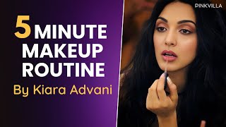 Kiara Advanis Makeup Routine Day to Night Makeup Drama in Minutes  GRWM  Kiara Advani Pinkvilla [upl. by Yknarf692]