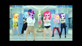 Everypony Gangnam Style FUCKTASTIC PARODY [upl. by Durtschi695]