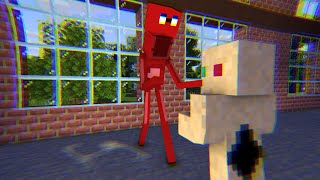 Anomaly096 VS Scp173  Minecraft Animation [upl. by Anoy]