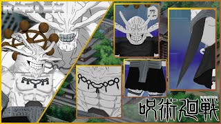 Jujustu Kaisen Roblox Avatar Showcase  Mahoraga [upl. by Ttocs]