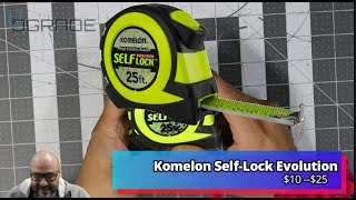 Komelon SelfLock Evolution 25ft Auto Lock Tape Measure [upl. by Nomyad996]