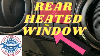 Fiat Qubo 2014 Petrol Rear Heated Window Switch Location [upl. by Anaiek]