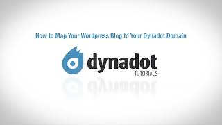 How to Map Your Wordpress Blog To Your Dynadot Domain [upl. by Pooi]