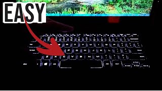 How To Turn On Keyboard Light Or backlight In Any Laptop Easy [upl. by Armmat]