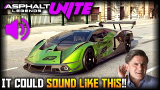 What If Asphalt Legends Unite had REALISTIC SOUNDS [upl. by Eidda]