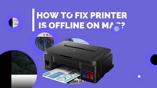 How to Fix Printer is Offline on Mac OS  Printer Helpers [upl. by Ynnej35]