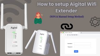 How to setup Aigital Wifi Extender  Aigital Wifi extender configuration [upl. by Panthia394]