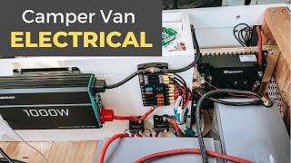 DIY Van Electrical System Full Walkthrough [upl. by Vilberg]