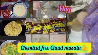 Ghar pe banaya Chaat masala  A day routine vlog [upl. by Rettke]