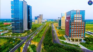 GIFT CITY  LATEST GROUND REPORT 2021  INDIAS 1st IFSC Smart City 🇮🇳 [upl. by Aihseuqal]