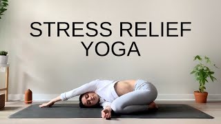 Restorative Yoga For Stress Relief  30 Minute Practice [upl. by Siskind590]