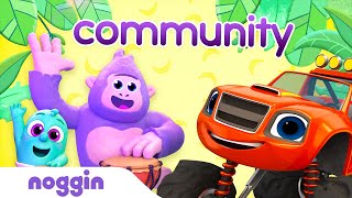 Learn The Word Community w Blaze Rubble Dora amp Friends  Noggin [upl. by Lokcin]