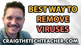 Best Way To Remove PC Viruses Malware and Spyware Free [upl. by Charyl]