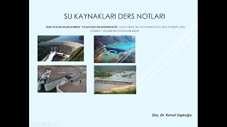 Su Kaynakları Ders Notları 28 Barajlar 5 Deprem Kuvveti Etkili Tahkik 9 Hafta 5 Ders [upl. by Larkin]