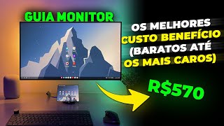 Os MELHORES MONITORES Gamer Barato Custo Benefício de 2023 e Como Escolher Um Bom Monitor [upl. by Droffats]