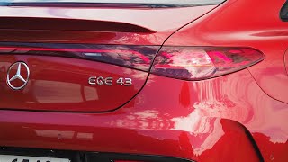 Er MercedesAMG EQE 43 4Matic en ekte AMG [upl. by Sandry396]