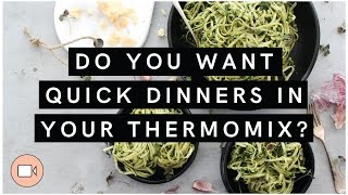 Alyce Alexandras Quick Dinners for the Thermomix cookbook  Quick Easy Delicious Thermomix Meals [upl. by Chaudoin884]