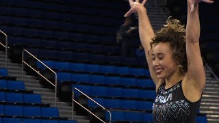 Highlights No 1 UCLA womens gymnastics opens season with win over No 11 Nebraska [upl. by Lunt448]