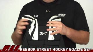 Reebok Hockey Street Goalie 4Piece Set [upl. by Esilrahc]