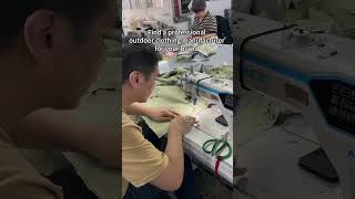 How long does it usually take to sew a puffer jacket jacketmanufacture outdoorclothing sewing [upl. by Holsworth989]