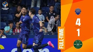 ACL  Group H  Buriram United THA 4  1 Zhejiang FC CHN [upl. by Aiz]