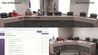 City of Brainerd  Personnel amp Finance Committee  2142024 [upl. by Kesia646]