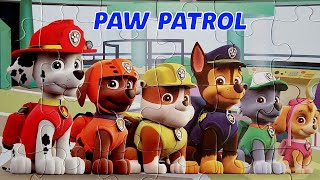 How to solve jigsaw puzzles Paw Patrol Pups 24🧩 Fun Learning with Danik and Lesha [upl. by Leavy]