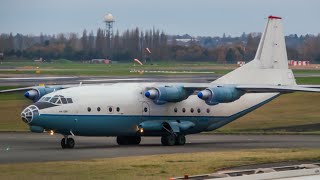 Cavok AN12 URCBG departs BHX for Algeria [upl. by Vorster]