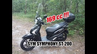 SYM Symphony ST 200 Мнение владельца обзор после 6500 км Review [upl. by Ddal]