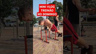 Minivlog treinão no domingo 😎 [upl. by Alolomo]