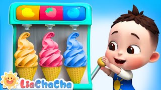 Ice Cream Song  EP51  LiaChaCha Nursery Rhymes amp Baby Songs [upl. by Faun]