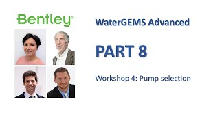 WaterGEMS Advanced Part 8 Workshop 4 Pump selection [upl. by Nelan]