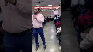 Futuristic programs development seminar by Appwars technology private limited… Noida 🔥 ytshorts [upl. by Wasson725]