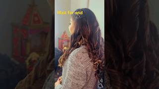 Amazing Bridesmaid hairstyles shortvideo hairstyles punjabisong my Hair art [upl. by Adym]