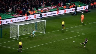 St Patricks Athletic v Bohemians  Full penalty shootout  2021 FAI Cup Final [upl. by Derrik]