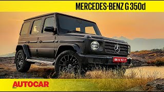 MercedesBenz G 350d Review  The Sensible G Wagen  First Drive  Autocar India [upl. by Kipper]