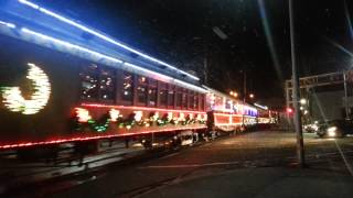 Santa Cruz Holiday Lights Train [upl. by Anirbed]