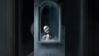 Mysterious Haunted Mirror in Foggy Bathroom  Chilling Horror Ambience [upl. by Lledra579]