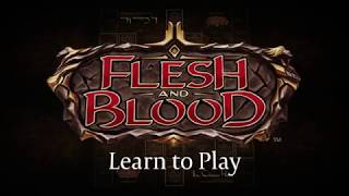 Flesh and Blood TCG  Learn to Play [upl. by Neelik]