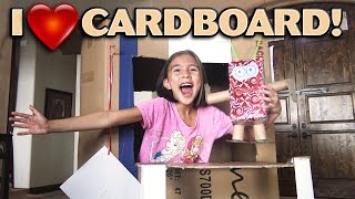 I LOVE CARDBOARD Crafting with Jillian [upl. by Adran]