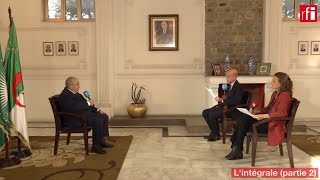 UnionAfricaine  Interview De Mr Lamamra Aux Sujets Des Relations Algérie France Maroc [upl. by Ave955]