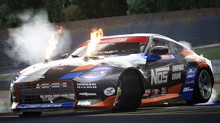 Assetto Corsa  Drifting Chris Forsbergs FD Nissan Z at VDC Road Atlanta 2022 [upl. by Peregrine]