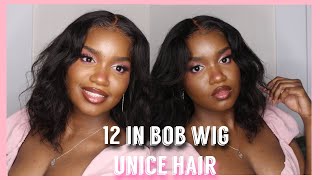 12 INCH AMAZON BOB WIG  UNICE Hair  Under 100 [upl. by Cordeelia120]