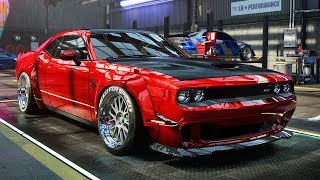 1400HP DODGE CHALLENGER  Need for Speed Heat Part 29 [upl. by Esdnil]