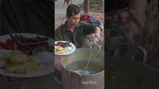 Da Trâu Muối Chua Đặc Sản Sơn La  Nhà Ở Quê amthucvietnam cooking food amthuc monngon datrau [upl. by Anerehs]