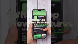 WhatsApp Chat Widgets 🔥 iPhone Shorts News [upl. by Mitinger]